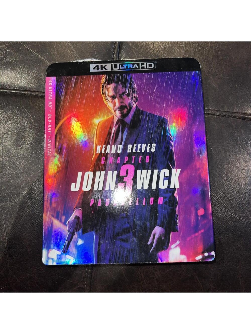 John Wick: Chapter 3 Parabellum (4k Ultra HD + Blu-Ray with slip case